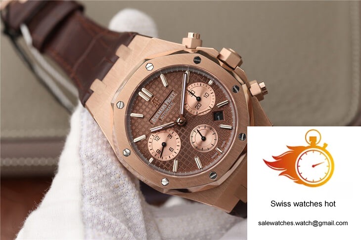 Audemars Piguet Royal Oak Chronograph 26331OR.OO.D821CR.01 OM Factory Brown Dial 2 Audemars Piguet Royal Oak Chronograph 26331OR.OO.D821CR.01 OM Factory Brown Dial 2