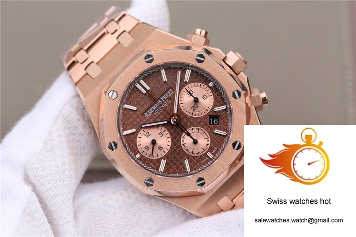 Audemars Piguet Royal Oak Chronograph 26331OR.OO.1220OR.02 OM Factory Brown Dial 2 Audemars Piguet Royal Oak Chronograph 26331OR.OO.1220OR.02 OM Factory Brown Dial 2