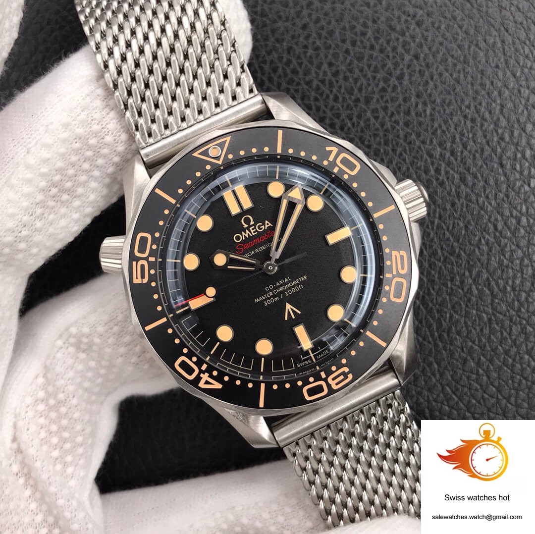 Omega Seamaster 210.90.42.20.01.001 James Bond 007 VS Factory Brown Dial 2 Omega Seamaster 210.90.42.20.01.001 James Bond 007 VS Factory Brown Dial 2