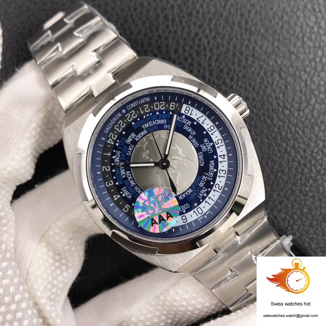 Vacheron Constantin Overseas 7700V/110A-B172 World Time 8F Factory Blue Dial 2 Vacheron Constantin Overseas 7700V/110A-B172 World Time 8F Factory Blue Dial 2