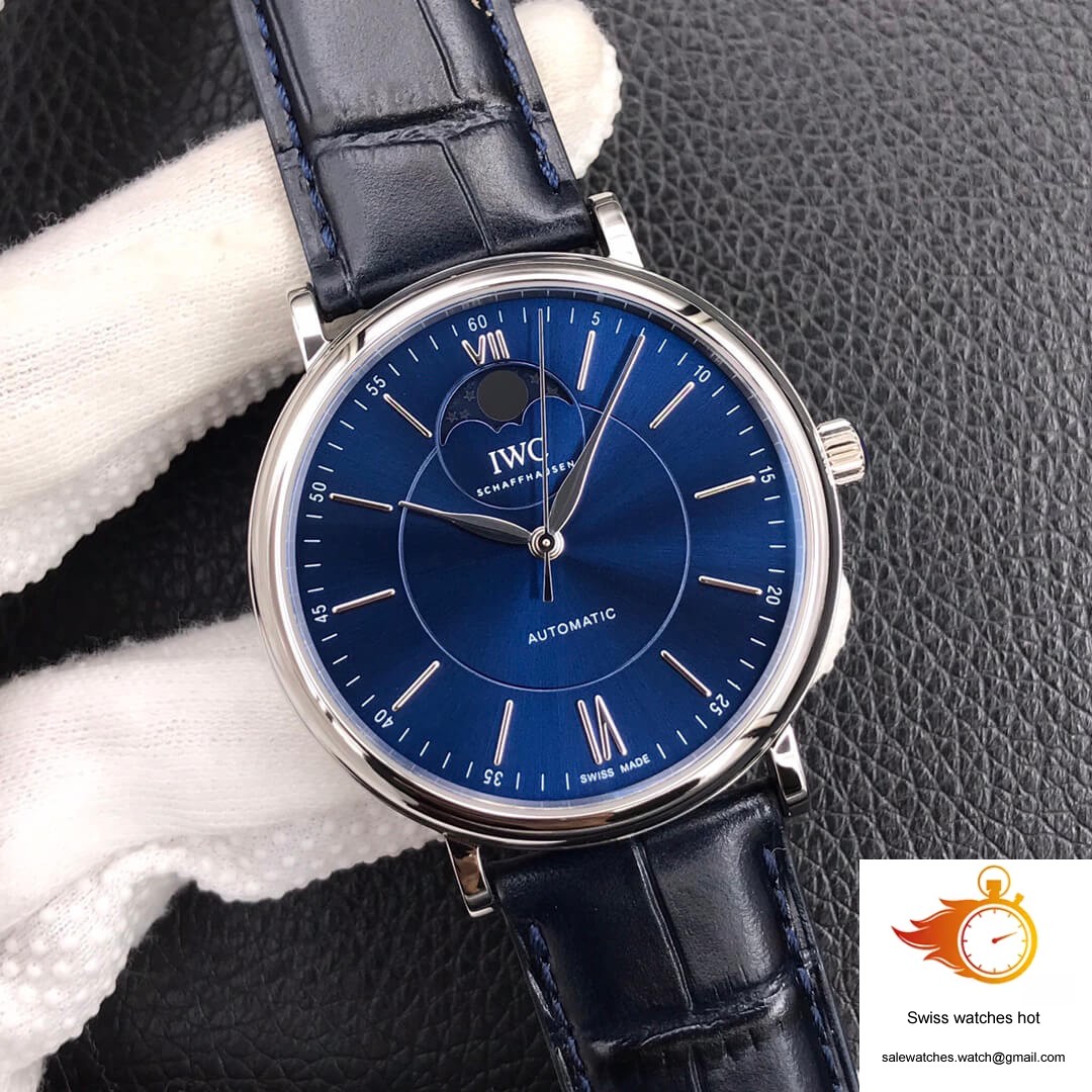 IWC Portofino Moon Phase IW459402 MKS Factory Blue Dial 2 IWC Portofino Moon Phase IW459402 MKS Factory Blue Dial 2