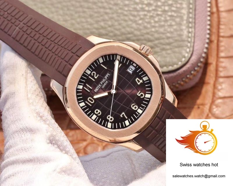 Patek Philippe Aquanaut 5167R-001 40mm ZF Factory Dark Brown Dial 2 Patek Philippe Aquanaut 5167R-001 40mm ZF Factory Dark Brown Dial 2