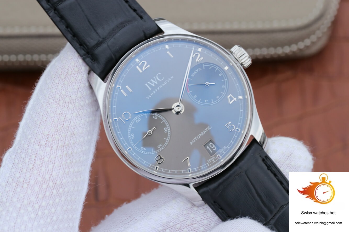 IWC Portuguese IW500705 ZF Factory V5 Light Gray Dial 2 IWC Portuguese IW500705 ZF Factory V5 Light Gray Dial 2