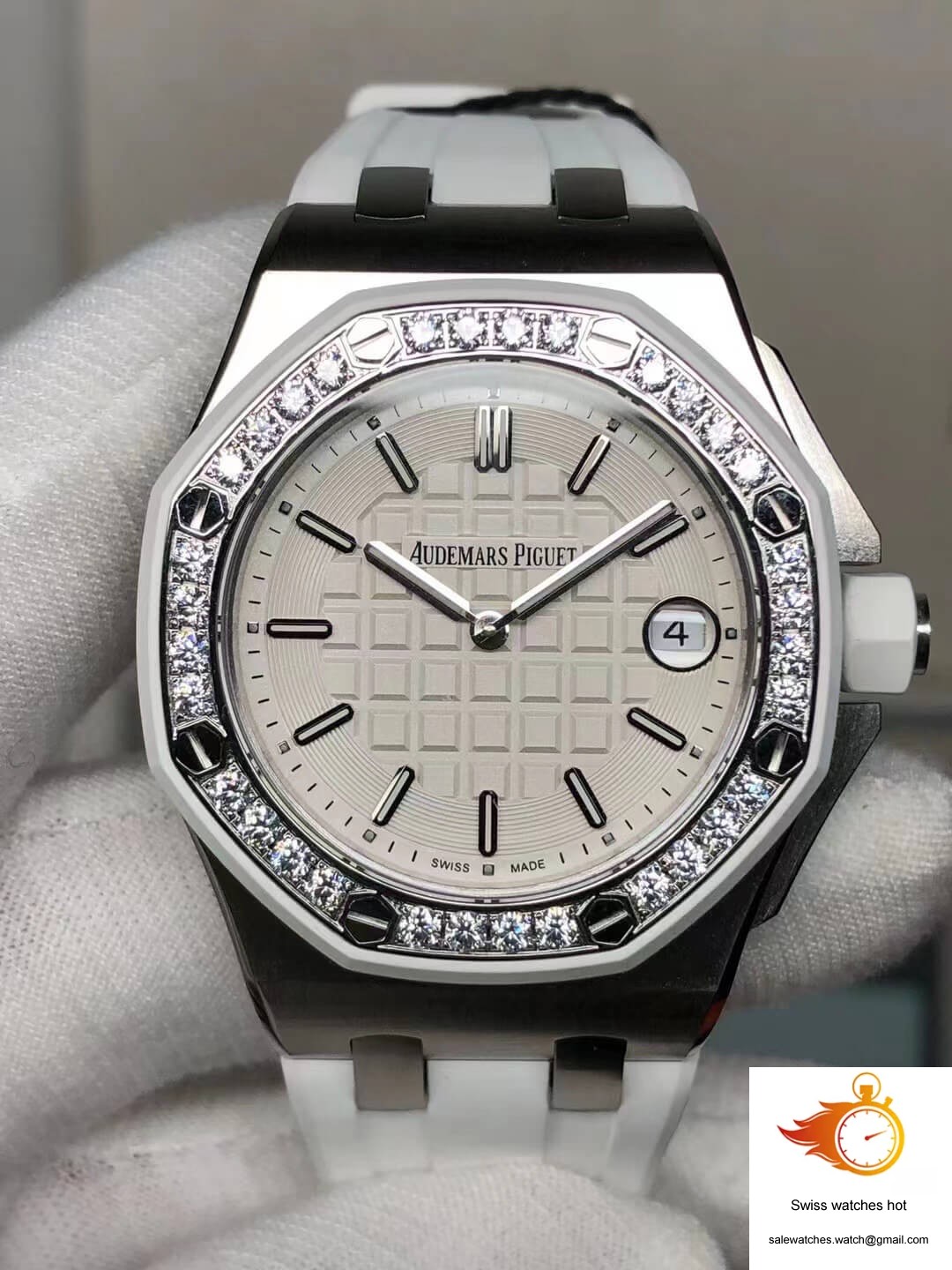Audemars Piguet Royal Oak Offshore 67540SK.ZZ.A010CA.01 White Dial 2 Audemars Piguet Royal Oak Offshore 67540SK.ZZ.A010CA.01 White Dial 2