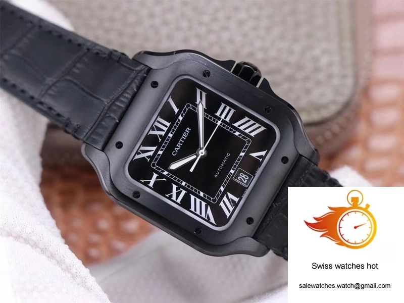 Cartier Santos WSSA0039 V6 Factory Carbon Plating 2 Cartier Santos WSSA0039 V6 Factory Carbon Plating 2