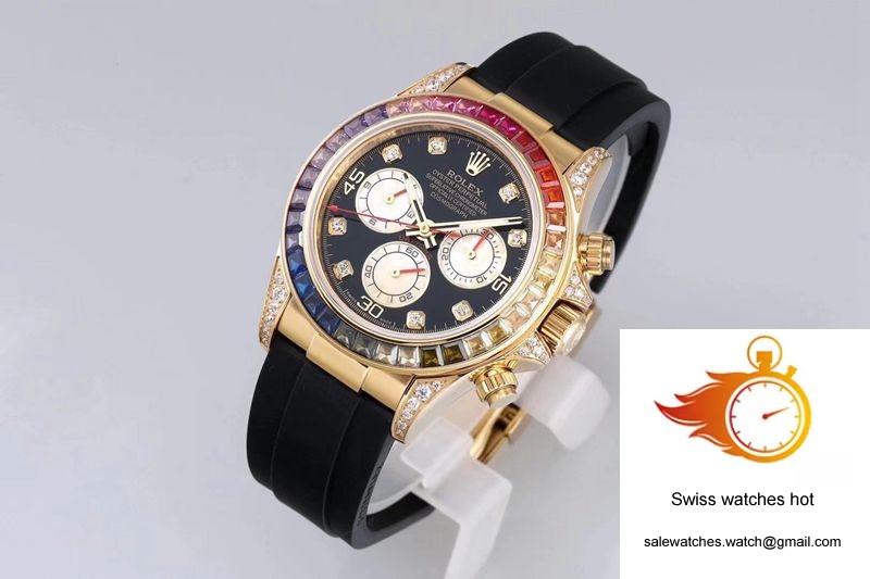 Rolex Daytona 116598RBOW BL Factory Yellow Gold 2 Rolex Daytona 116598RBOW BL Factory Yellow Gold 2