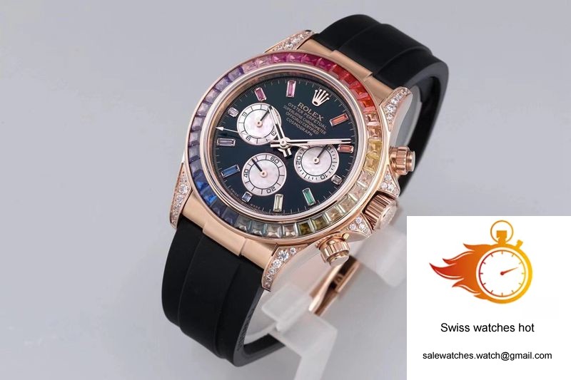 Rolex Daytona 116595RBOW BL Factory Rose Gold 2 Rolex Daytona 116595RBOW BL Factory Rose Gold 2