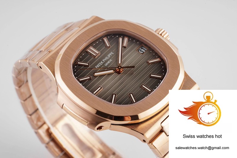 Patek Philippe Nautilus 5711/1R-001 PPF Factory V4 Rose Gold Brown Dial 2 Patek Philippe Nautilus 5711/1R-001 PPF Factory V4 Rose Gold Brown Dial 2