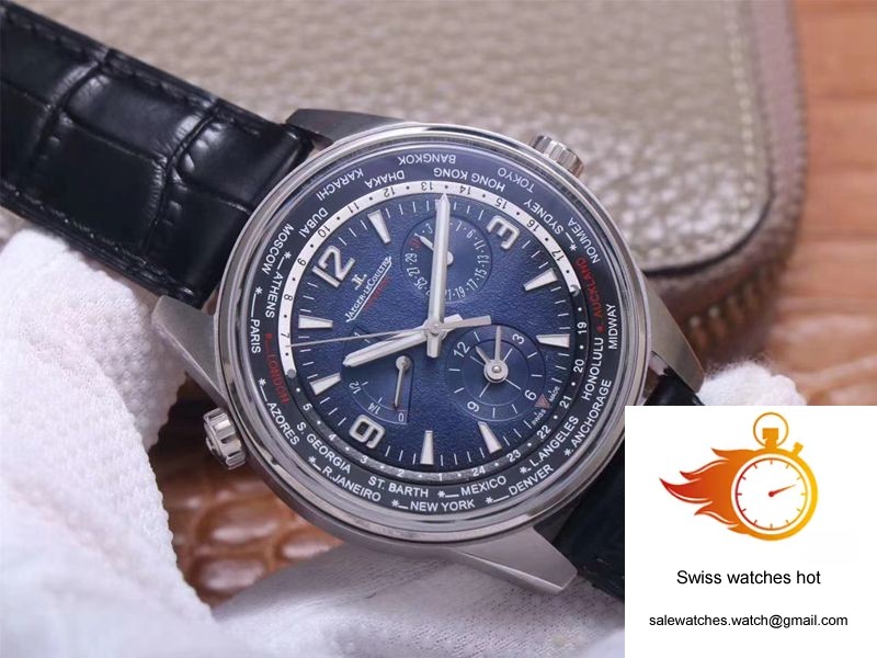 Jaeger LeCoultre Polaris Geographic WT 904847Z ZF Factory Blue Black Gradient Dial 2 Jaeger LeCoultre Polaris Geographic WT 904847Z ZF Factory Blue Black Gradient Dial 2