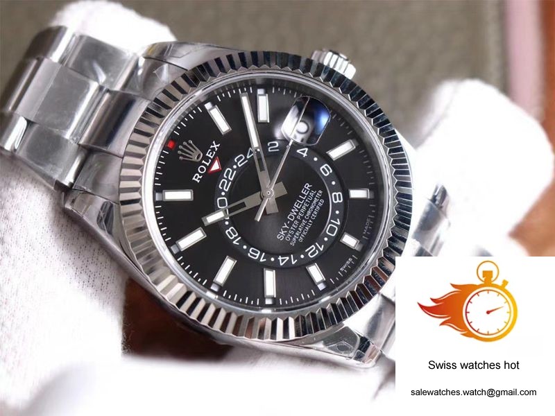 Rolex Sky Dweller M326934-0005 Noob Factory Black Dial 2 Rolex Sky Dweller M326934-0005 Noob Factory Black Dial 2