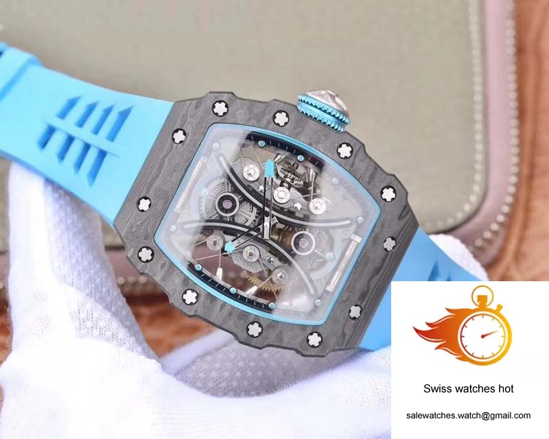 Richard Mille RM53-01 Tourbillon Pablo Mac Donough JB Factory Black Hollow dial 2 Richard Mille RM53-01 Tourbillon Pablo Mac Donough JB Factory Black Hollow dial 2