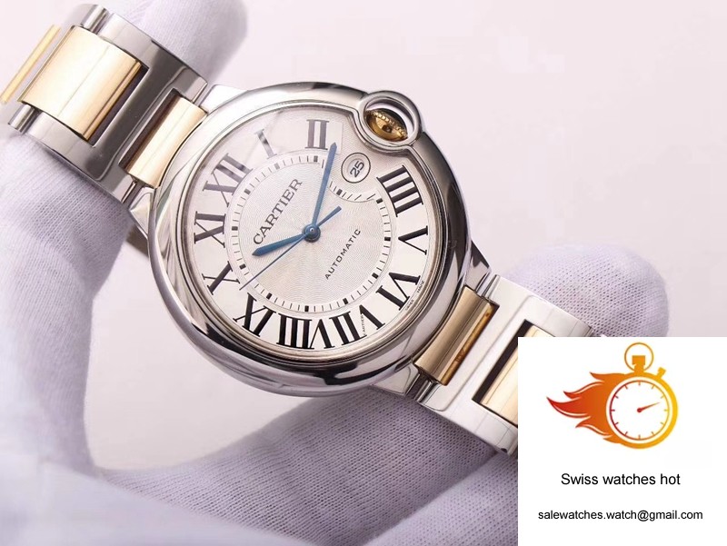 Ballon Bleu de Cartier W69009Z3 Wrap Gold V9 Factory Silver White Dial 2 Ballon Bleu de Cartier W69009Z3 Wrap Gold V9 Factory Silver White Dial 2