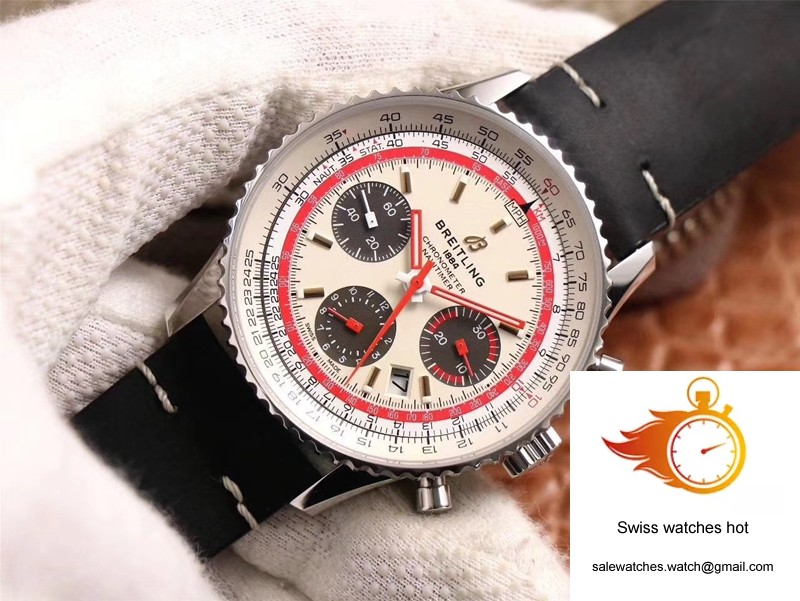 Breitling Navitimer 1 B01 Chronograph 43 TWA Edition AB01219A1G1X1 V9 Factory Silver Dial 2 Breitling Navitimer 1 B01 Chronograph 43 TWA Edition AB01219A1G1X1 V9 Factory Silver Dial 2