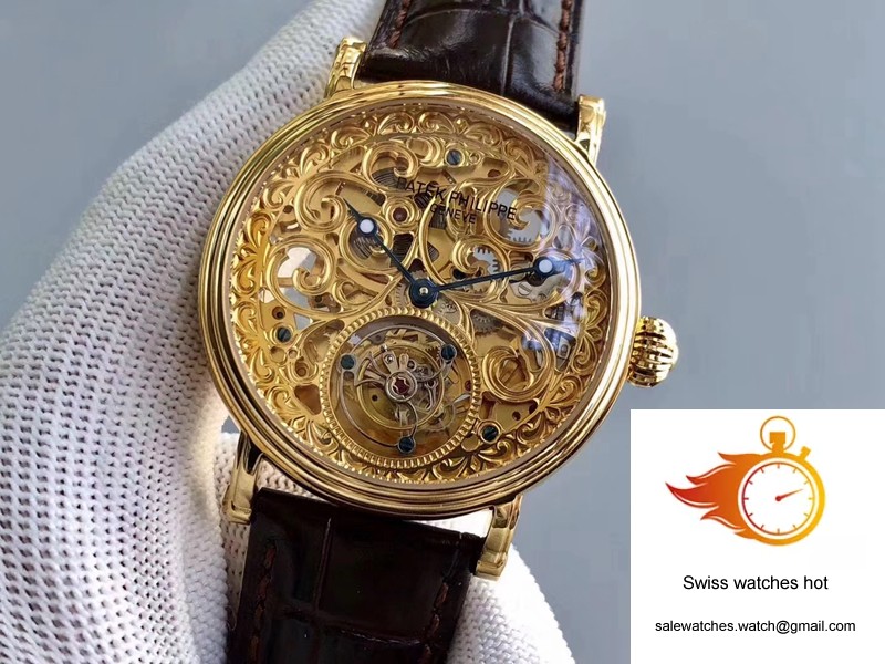 Patek Philippe Tourbillon Yellow Gold Skeleton Dial 2 Patek Philippe Tourbillon Yellow Gold Skeleton Dial 2