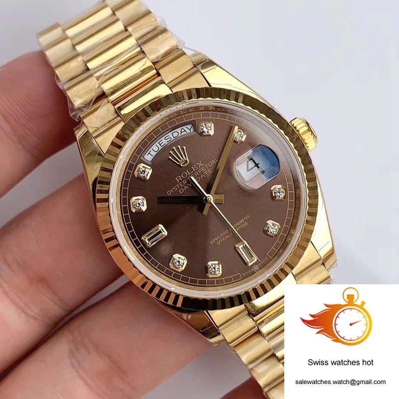 Rolex Day-Date M128238-0022 Yellow Gold EW Factory Gray Dial 2 Rolex Day-Date M128238-0022 Yellow Gold EW Factory Gray Dial 2