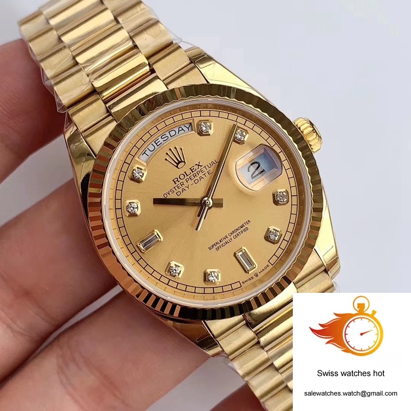 Rolex Day-Date M128238-0008 Yellow Gold EW Factory Champagne Dial 2 Rolex Day-Date M128238-0008 Yellow Gold EW Factory Champagne Dial 2