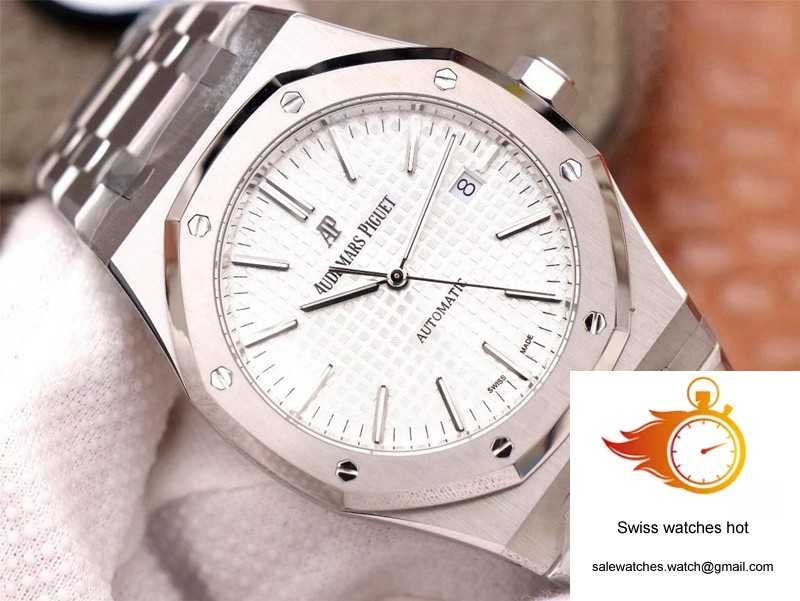 Audemars Piguet Royal Oak 15400ST.OO.1220ST.02 ZF Factory White Dial 2 Audemars Piguet Royal Oak 15400ST.OO.1220ST.02 ZF Factory White Dial 2