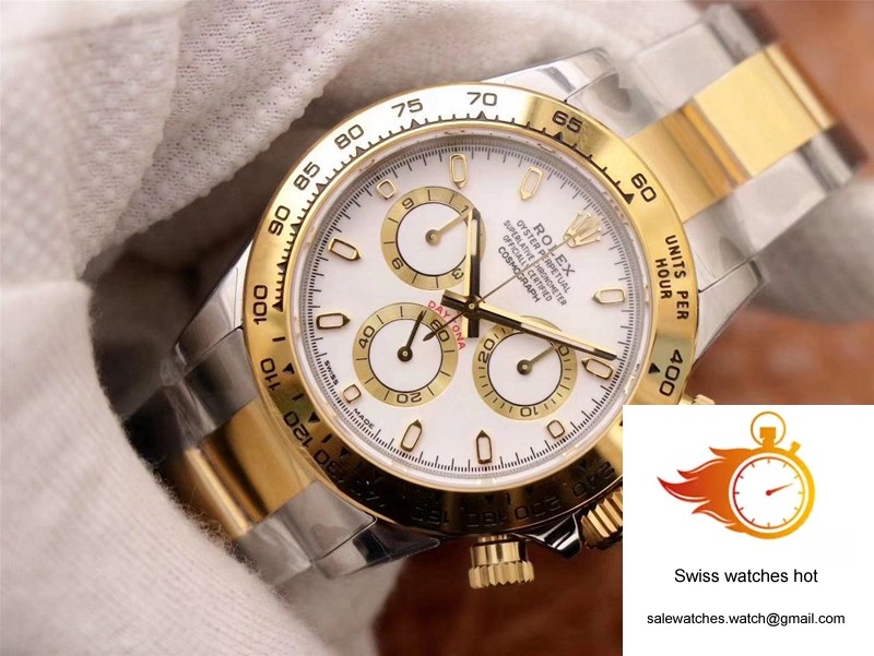 Rolex Daytona Cosmograph m116503-0001 Noob Factory White Dial 2 Rolex Daytona Cosmograph m116503-0001 Noob Factory White Dial 2