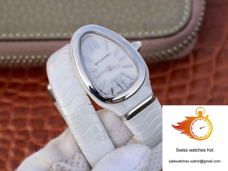 Bvlgari Serpenti Spiga Watch 102613 BV Factory Steel No Diamond 2 Bvlgari Serpenti Spiga Watch 102613 BV Factory Steel No Diamond 2