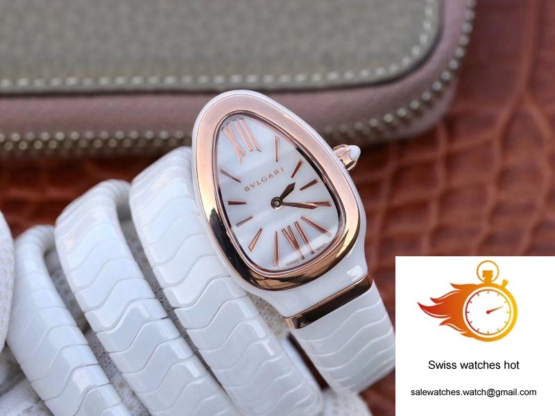 Bvlgari Serpenti Spiga Watch 102886 BV Factory Rose Gold No Diamond 2 Bvlgari Serpenti Spiga Watch 102886 BV Factory Rose Gold No Diamond 2