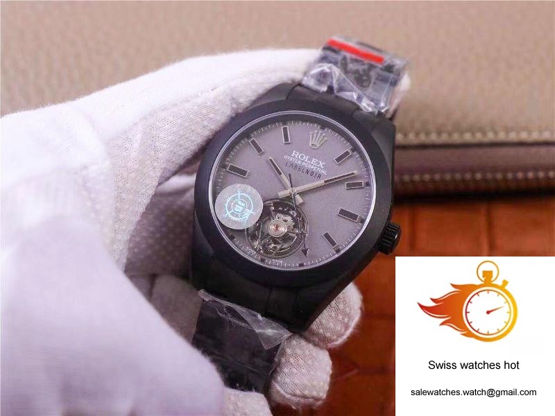 JB Factory Replica Rolex Milgauss Base 116400 Label Noir Design LNT01HS-001 Black case watch 2 JB Factory Replica Rolex Milgauss Base 116400 Label Noir Design LNT01HS-001 Black case watch 2