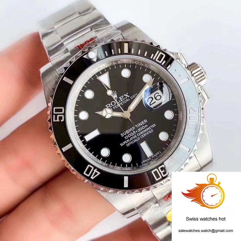 Replica Rolex Submariner Date Oyster 40mm Oystersteel 116610LN Noob Factory V10 Replica Black dial watch 2 Replica Rolex Submariner Date Oyster 40mm Oystersteel 116610LN Noob Factory V10 Replica Black dial watch 2