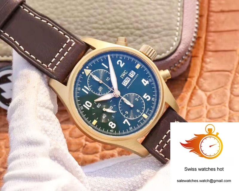 ZF Factory IWC Pilot's Watch Chronograph Spitfire IW387902 2 ZF Factory IWC Pilot's Watch Chronograph Spitfire IW387902 2