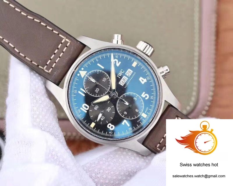 ZF Factory IWC Pilot's Watch Chronograph Spitfire IW387903 2 ZF Factory IWC Pilot's Watch Chronograph Spitfire IW387903 2