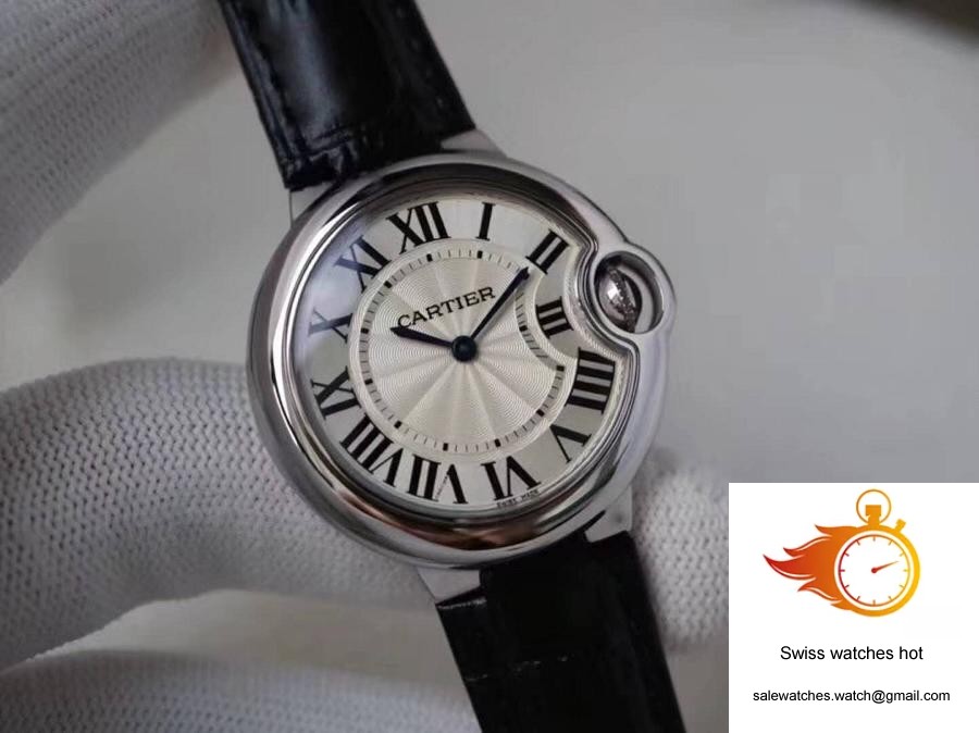 Ballon Bleu De Cartier WE902073 33MM V6 Factory Silver Dial 2 Ballon Bleu De Cartier WE902073 33MM V6 Factory Silver Dial 2