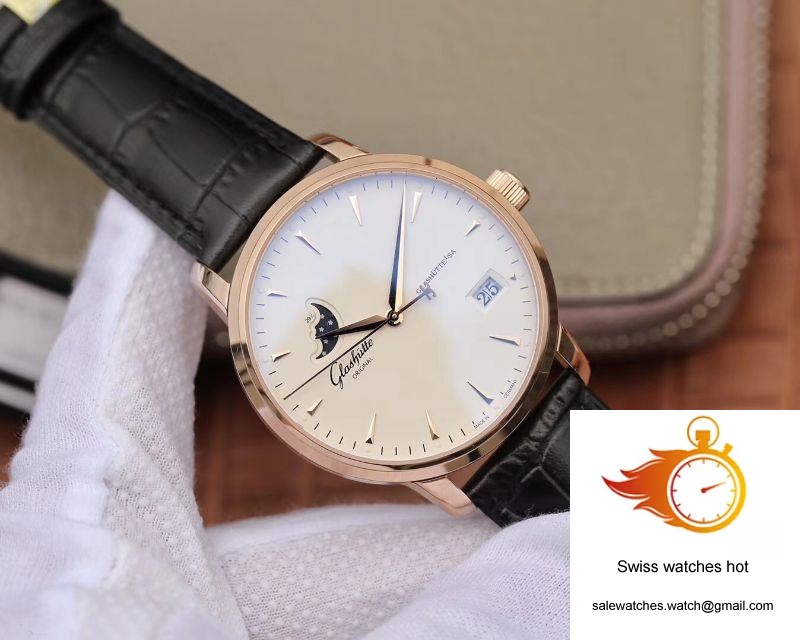Glashutte Original Senator 1-36-04-04-02-01 Moonphase 18K Rose Gold White Dial 2 Glashutte Original Senator 1-36-04-04-02-01 Moonphase 18K Rose Gold White Dial 2