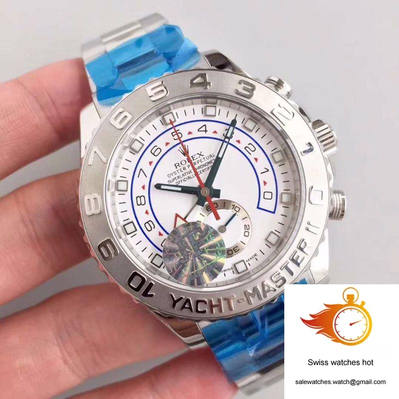 Rolex Yacht Master II 116689 JF Factory White Dial 2 Rolex Yacht Master II 116689 JF Factory White Dial 2
