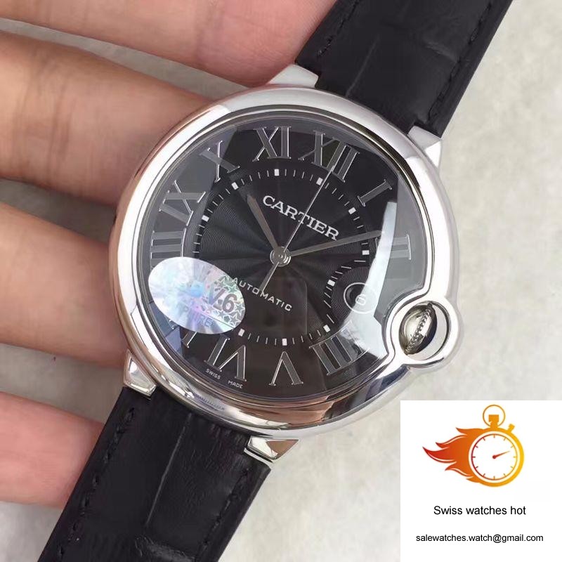Ballon Bleu De Cartier 42MM WSBB0003 V6 Factory Black Dial 2 Ballon Bleu De Cartier 42MM WSBB0003 V6 Factory Black Dial 2
