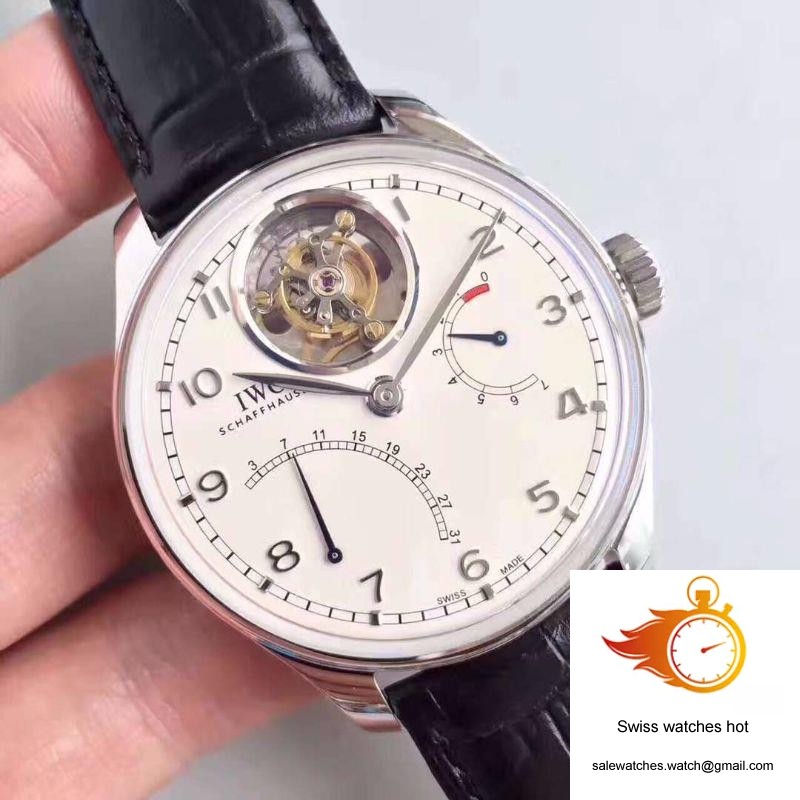 IWC Portugieser Tourbillon Mystere Retrograde IW504601 YL Factory White Dial 2 IWC Portugieser Tourbillon Mystere Retrograde IW504601 YL Factory White Dial 2