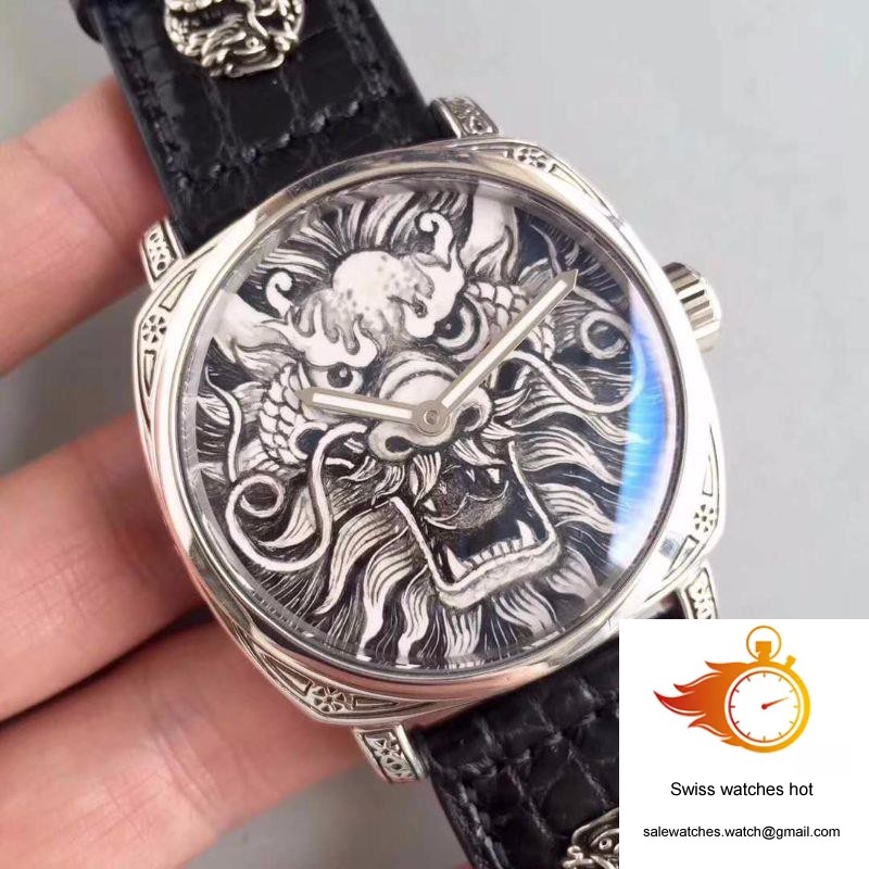 Panerai Radiomir FIRENZE Hand-Drawn Dragon Pattern Dial 2 Panerai Radiomir FIRENZE Hand-Drawn Dragon Pattern Dial 2