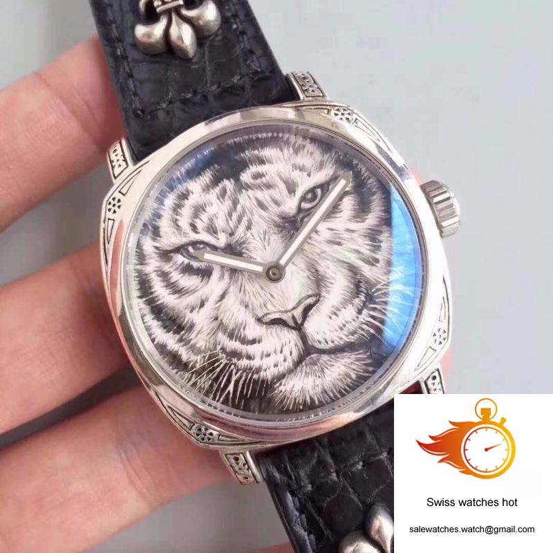 Panerai Radiomir FIRENZE Hand-drawn Tiger Pattern Dial 2 Panerai Radiomir FIRENZE Hand-drawn Tiger Pattern Dial 2