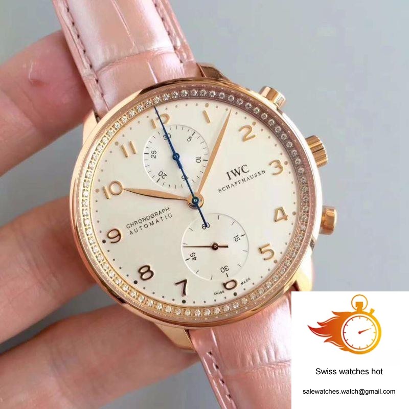 IWC Portuguese Chronograph ZF Factory White Dial 2 IWC Portuguese Chronograph ZF Factory White Dial 2