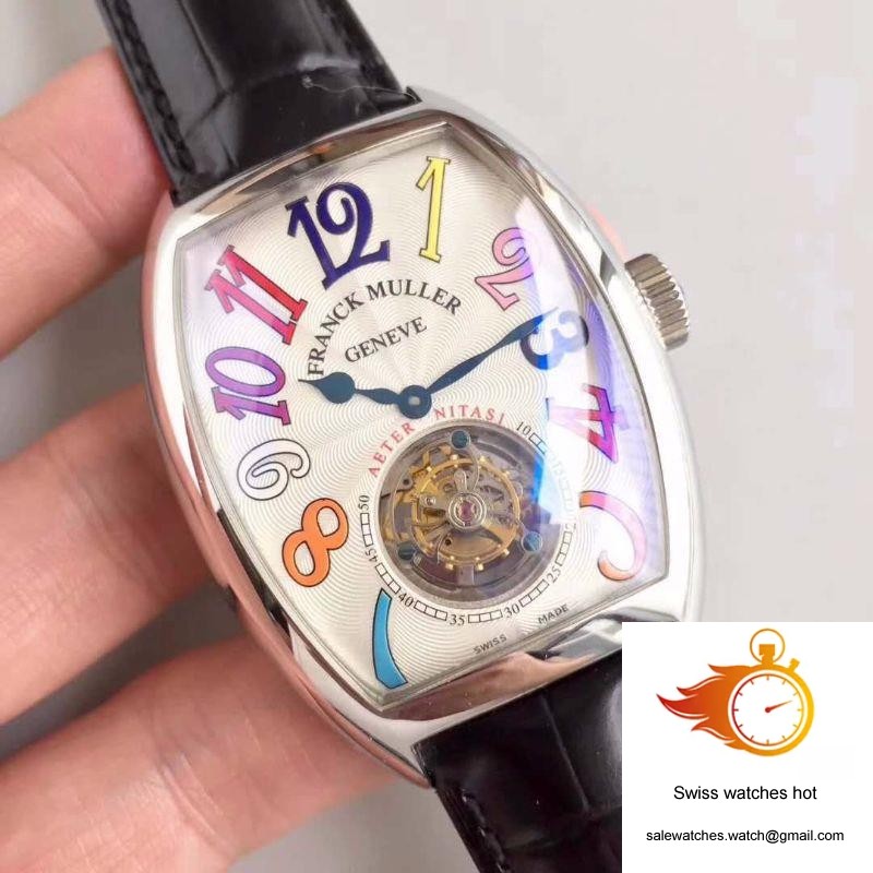 Franck Muller Crazy Color Dreams Tourbillon 8880 White Dial 2 Franck Muller Crazy Color Dreams Tourbillon 8880 White Dial 2