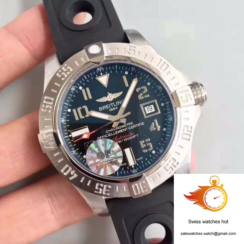 Breitling Avenger II Seawolf A1733110/F563/152S GF Factory Dark Blue Dial 2 Breitling Avenger II Seawolf A1733110/F563/152S GF Factory Dark Blue Dial 2