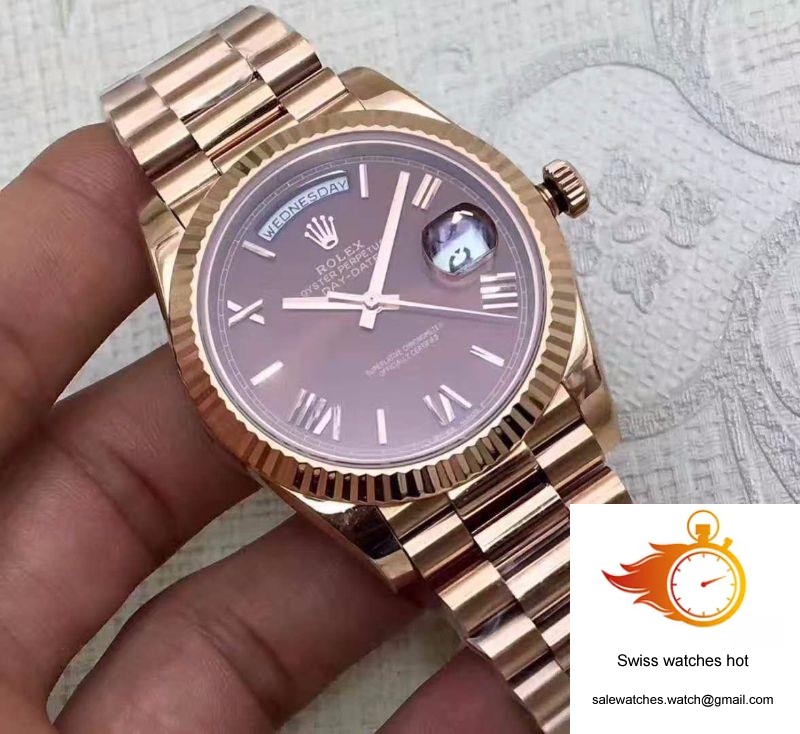 Rolex Day Date 228235 2018 40mm EW Factory Purple Dial 2 Rolex Day Date 228235 2018 40mm EW Factory Purple Dial 2