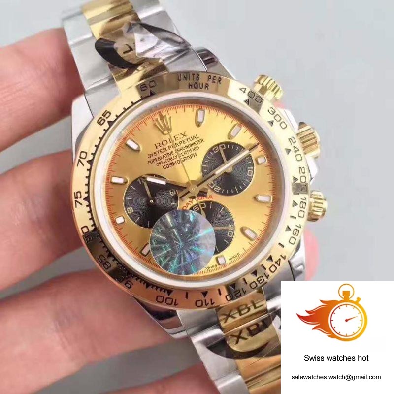Rolex Daytona Cosmograph 116503 JF Factory Yellow Gold Dial 2 Rolex Daytona Cosmograph 116503 JF Factory Yellow Gold Dial 2