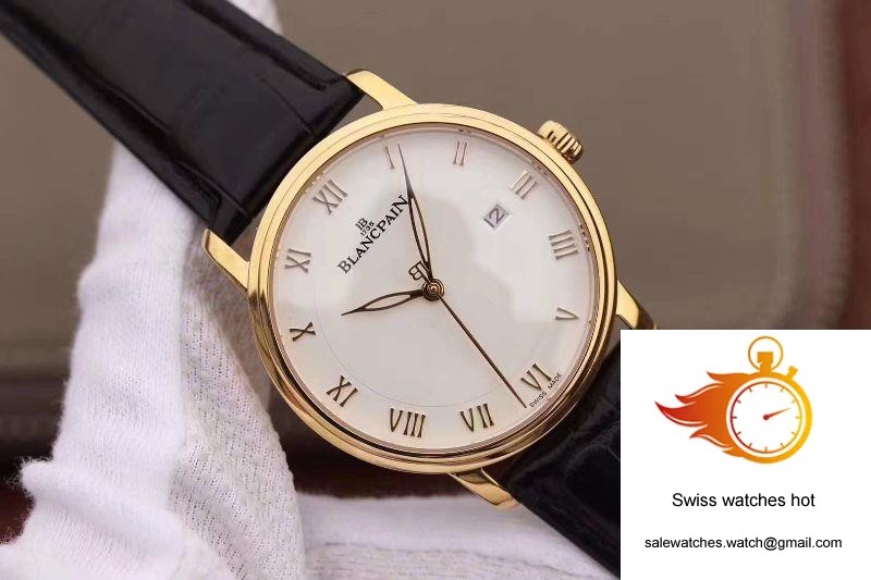 Blancpain Villeret Ultraplate 6651-3642-55 ZF Factory White Dial 2 Blancpain Villeret Ultraplate 6651-3642-55 ZF Factory White Dial 2