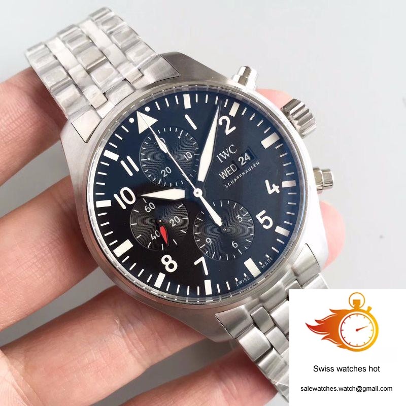 IWC Pilot Chronograph Edition Le Petit Prince IW377717 ZF Factory V2 Blue Dial 2 IWC Pilot Chronograph Edition Le Petit Prince IW377717 ZF Factory V2 Blue Dial 2