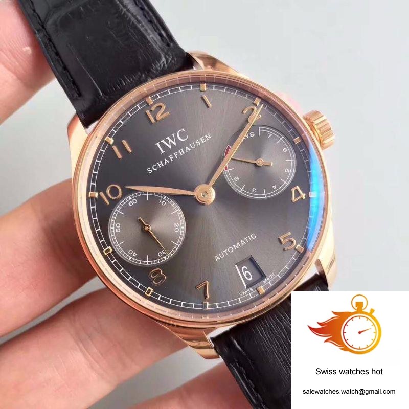 IWC Portugieser IW500702 ZF Factory Gray Ardoise Dial 2 IWC Portugieser IW500702 ZF Factory Gray Ardoise Dial 2