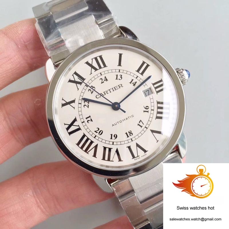 Cartier Ronde Solo De W6701011 42MM ZF Factory White Dial 2 Cartier Ronde Solo De W6701011 42MM ZF Factory White Dial 2