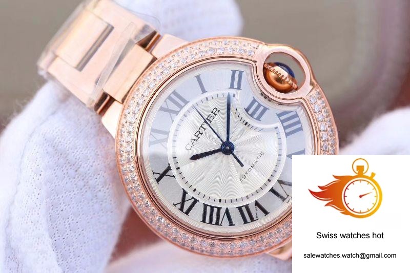 Ballon Bleu De Cartier 36MM WE902064 V9 Factory White Dial 2 Ballon Bleu De Cartier 36MM WE902064 V9 Factory White Dial 2