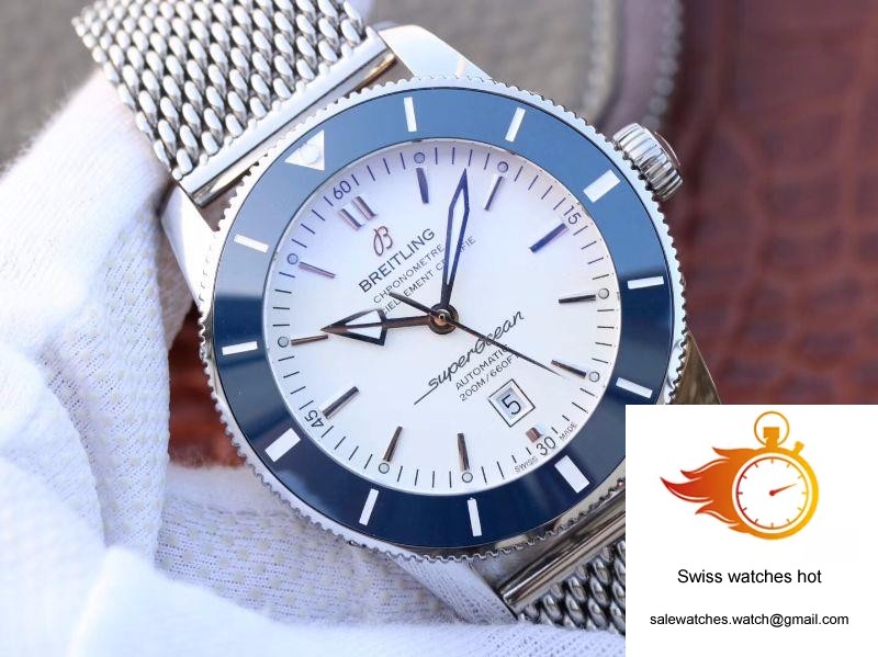 Breitling Superocean Heritage II 42MM AB201012.G827.154A GF Factory White Dial 2 Breitling Superocean Heritage II 42MM AB201012.G827.154A GF Factory White Dial 2