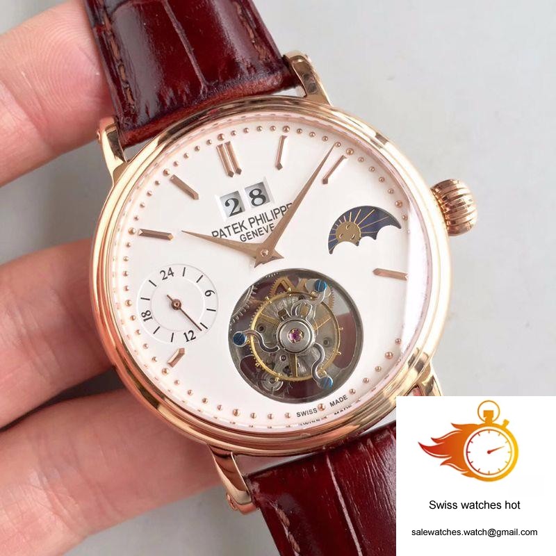 Patek Philippe Tourbillon Moonphase 24H Power Reserve White Dial 2 Patek Philippe Tourbillon Moonphase 24H Power Reserve White Dial 2