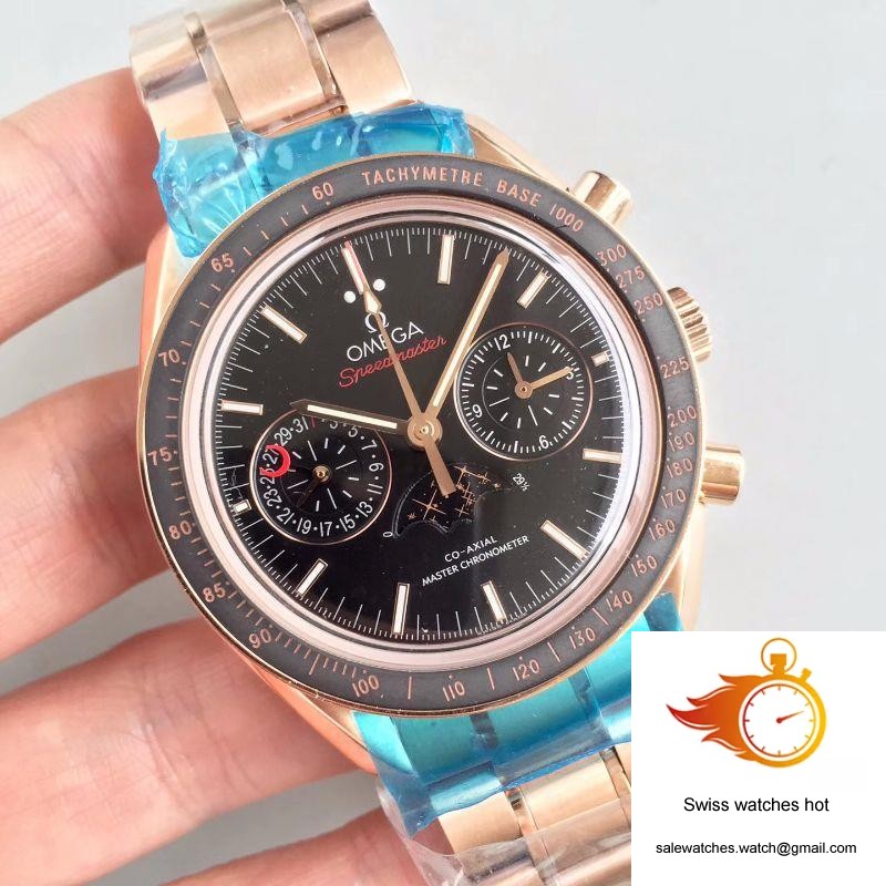 Omega Speedmaster Moonwatch Moonphase Chronograph 304.63.44.52.01.001 Black Dial 2 Omega Speedmaster Moonwatch Moonphase Chronograph 304.63.44.52.01.001 Black Dial 2