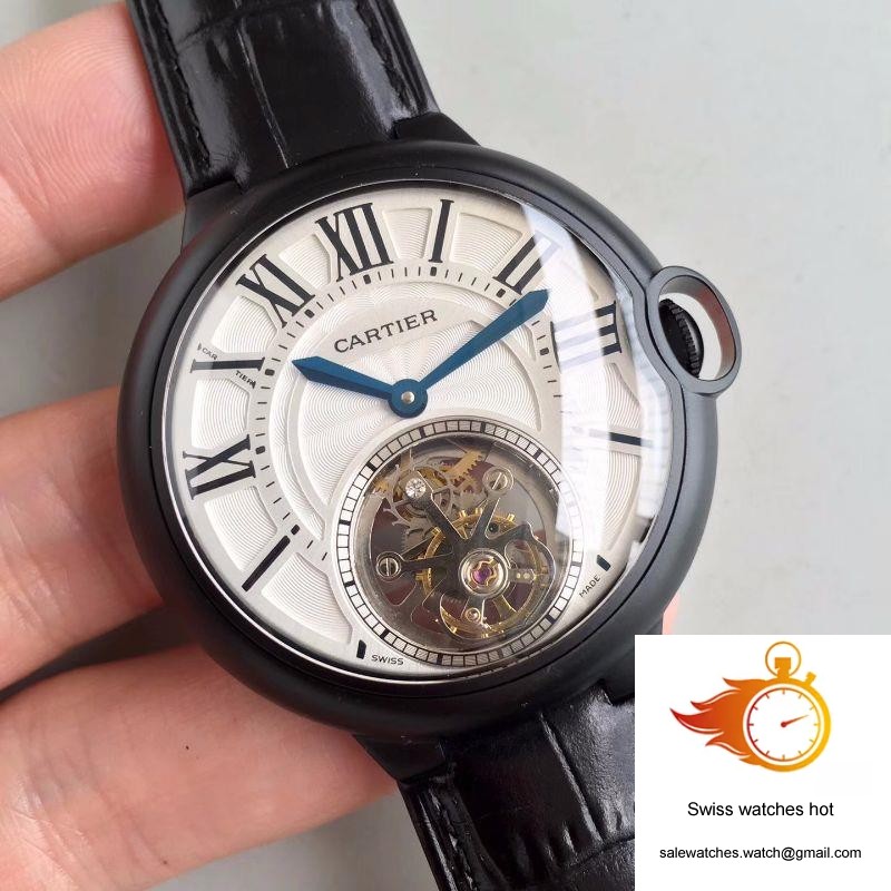 Ballon Bleu De Cartier Tourbillon White Dial 2 Ballon Bleu De Cartier Tourbillon White Dial 2