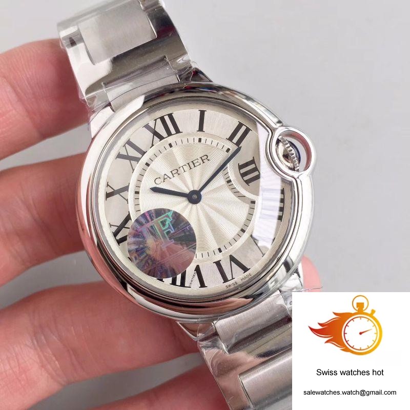 Cartier Ballon Bleu 36MM W6920046 JF Factory Silver Dial 2 Cartier Ballon Bleu 36MM W6920046 JF Factory Silver Dial 2